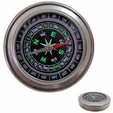 Bussola Magnetica De Bolso 7,5 Cm Br Eso