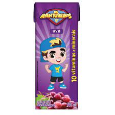 Aventureiros Suco 200Ml Uva