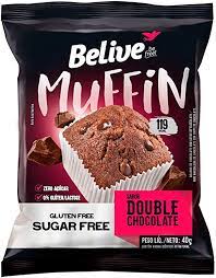 Blv Muffin Lar/ Chocolate S/Gl Belive 40G