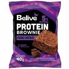Blv Brownie Protein Doub/Choc S/Gl 40G