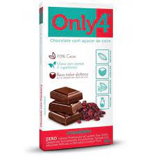 Only4 70% Cacau/ Cramberry 80G