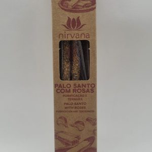 INCENSO NIRVANA PREMIUM PALO SANTO COM ROSAS