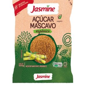 JASMINE ACUCAR MASCAVO ORGANICO 500G