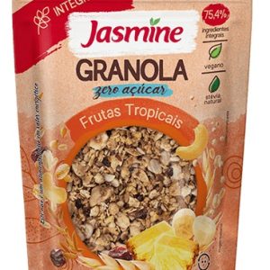 JASMINE GRANOLA ZERO FRUTAS TROPICAIS 250G