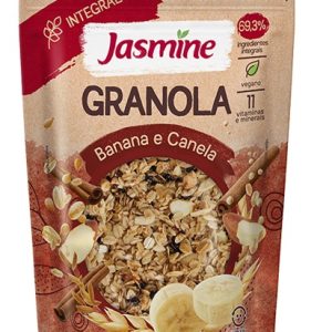 JASMINE GRANOLA INTEGRAL BANANA E CANELA 250G