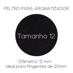 Feltro Para Aromatizador Tamanho 12 mm - Sunshine Cristais7
