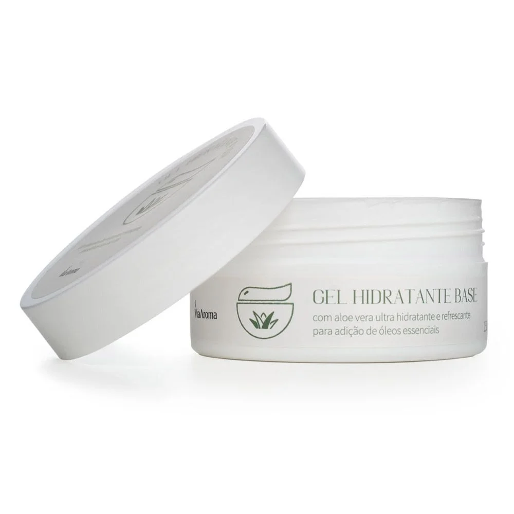 Gel Hidratante Base - 150g Via Aroma