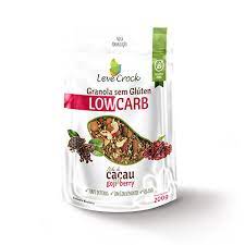 LEVE LOW CARB GRANOLA NIBS CACAU/GOJI200