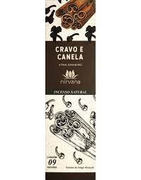 INCENSO NIRVANA CRAVO E CANELA NOVO