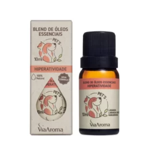 Blend de Óleos Essenciais Pets Hiperatividade - 10ml Via Aroma