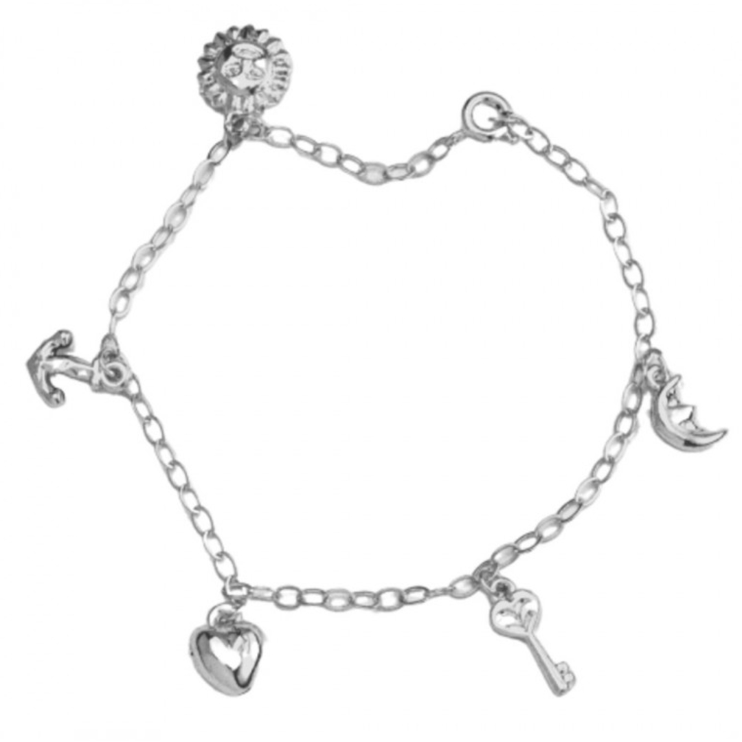 Pulseira Harmonia Prateada - Sunshine Cristais