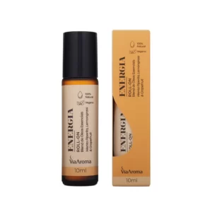 Roll-On Blend Óleos Essenciais Energia 10ml Via Aroma