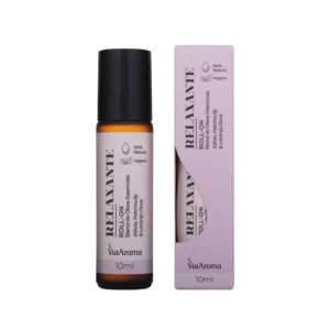 Roll-On Blend Óleos Essenciais Relaxante 10ml Via Aroma
