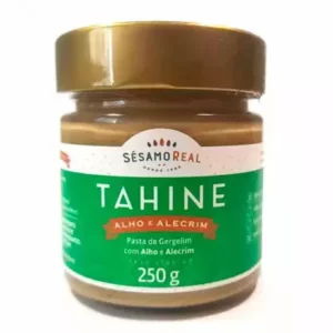 Tahine de Alho e Alecrim - 250 grs Sésamo Real