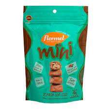 FLORMEL MINI BOMBOM COM COCO ZERO 60G