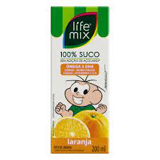 LIFE MIX KIDS 200ML LARANJA