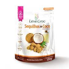 LEVECROCK BISC. SEQUILHOS DE CACAU 120G