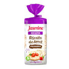 JASMINE BISC ARROZ S/ GLU MULTIGRAOS 90G
