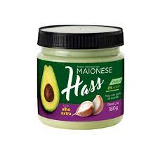 HASS MAIONESE AVOCADO ALHO 180G
