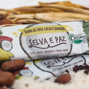 Bananinha com Cacau e Coco 30 grs - Selva e Paz