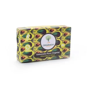 Sabonete em Barra Puro Vegetal Abacate e Oliva 90g - Orgânica