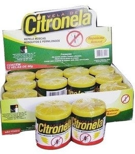 Vela de Citronela 90 grs - Santos & Santos