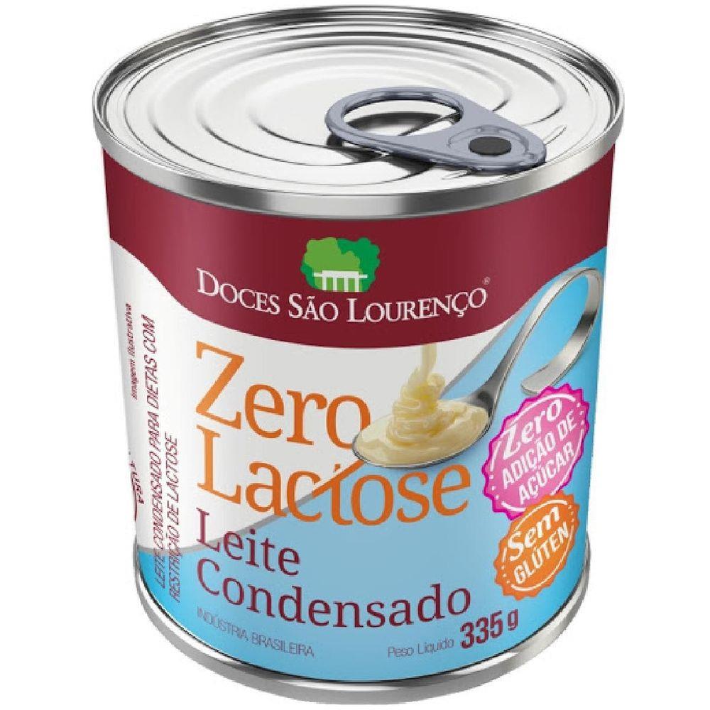 Leite Condensado Sem Lactose e Sem Açúcar 335 grs - Doces São Lourenço