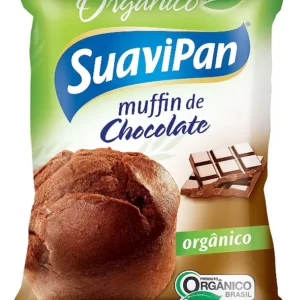 Muffin Orgânico de Chocolate 40 g - Suavipan