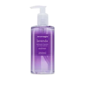 Sabonete Líquido com Óleos Essenciais, para as Mãos Lavanda 250ml - Aromagia