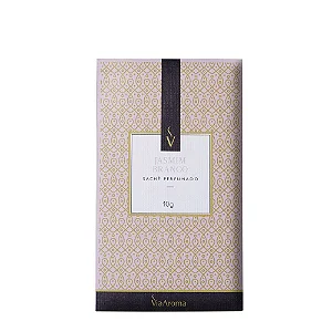 Sachê Perfumado de Jasmim Branco 10 grs - Via Aroma