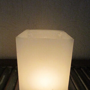 Vela Luminária Grande Branca