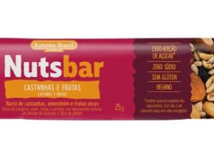 Nuts bar- barra castanha e frutas