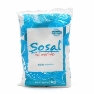 Sal marinho moído - Sosal