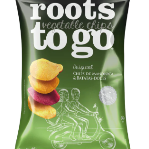 Chips de Mandioca e Batatas-doces - Roots to go