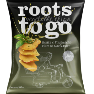 Chips de Batata-doce Azeite e Manjericão - Roots to go