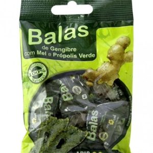 Bala de gengibre com mel e própolis ver - Apis flora