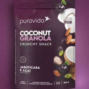 Cocconut granola Sabor jabuticaba e a;a[i - Puravida