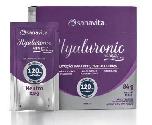 Hyaluronic verisol - neutro - sachê - SANAVITA