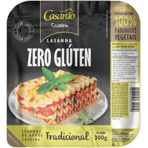 Massa para lasanha - tradicional - Casarão 300g
