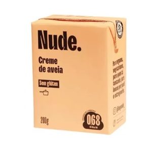 NUDE creme de aveia sem glúten