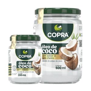 Óleo de coco sem sabor e sem cheiro - 500ml - COPRA