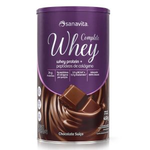 COMPLETE WHEY - chocolate suiço - SANAVITA