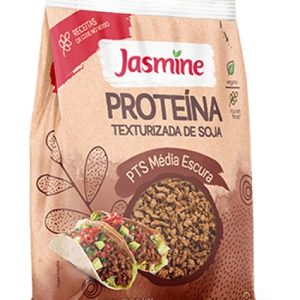 Proteína de soja texturizada - média escura - Jasmine