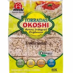 Torradas de arroz integral - Okoshi